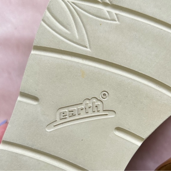 Earth Shoes 🩷 Hibiscus F Open Toe Casual Platform Sandals Peach Size 9 - Picture 9 of 14